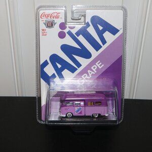 M2 Coca-Cola Fanta Grape VW diecast van NIP